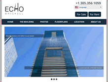 Tablet Screenshot of echobrickell.us